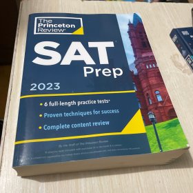 Princeton Review SAT Prep, 2023 普林斯顿SAT考试备考指南2023 英文版