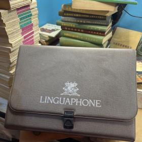 Linguaphone 德语课程一套（皮箱、9张磁带、五本书册 均齐全、