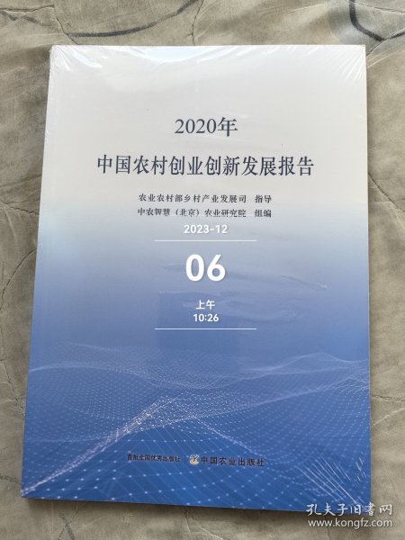 中国农村创业创新发展报告（2020年）全新未拆封