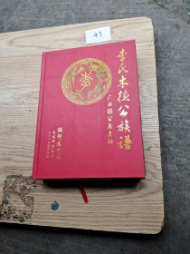 李氏木德公族谱 广西骑公房支脉