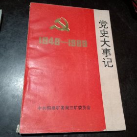 党史大事记(1948-1989)