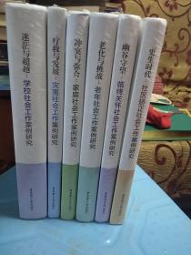 迷茫与超越：学校社会工作案例研究 幽谷守望：临终关怀社会工作案例研究 老化与挑战：老年社会工作案例研究 冲突与弥合： 家庭社会工作案例研究 疗救与发展：灾害社会工作案例研究 更生时代：社区矫正社会工作案例研究 六册合售