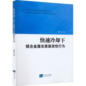 全新正版快速冷却下镁合金激光表面改行为9787513080989