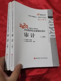 轻松过关1 ：2020年注册会计师考试应试指导及全真模拟测试 ：审计  （上下册）  16开