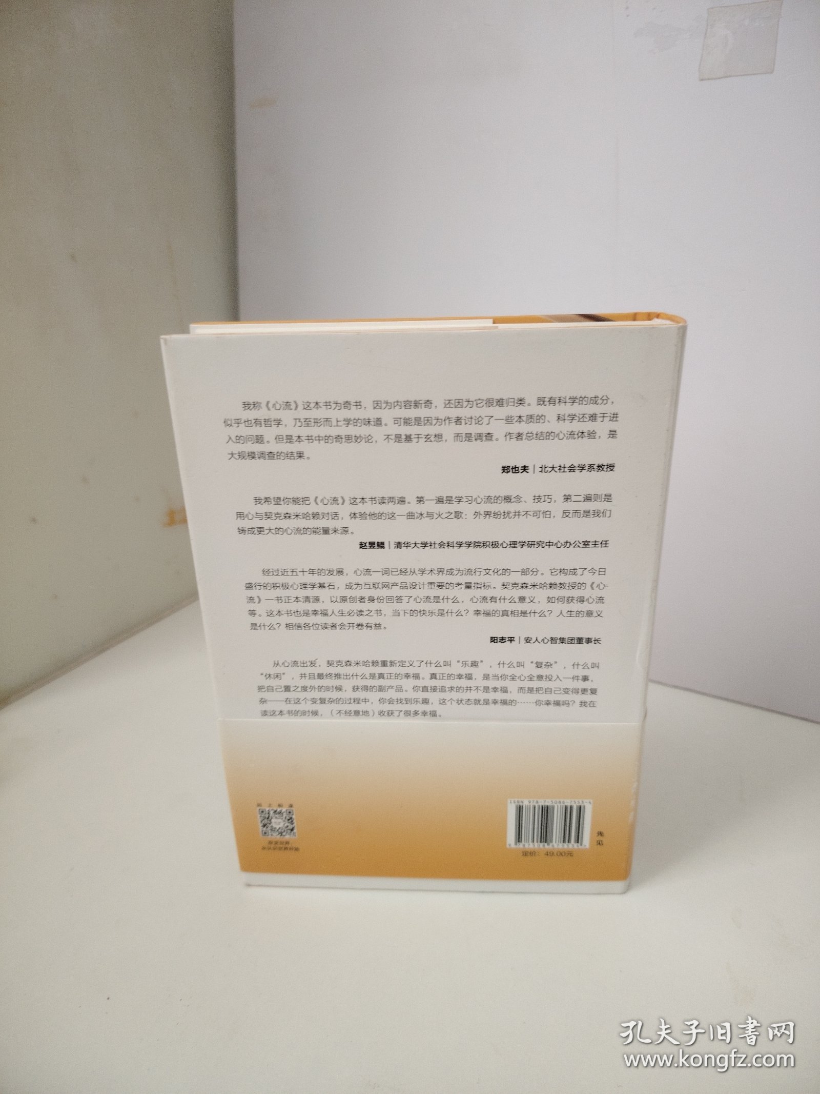 心流：最优体验心理学（内页如新）