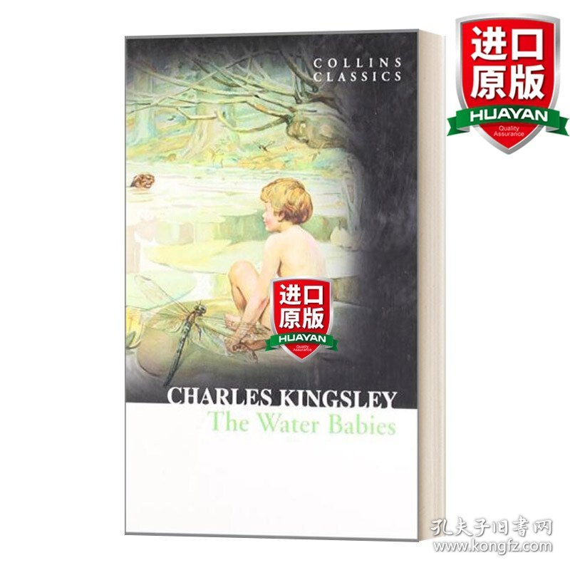 英文原版 The Water Babies 水孩子 Collins Classics 柯林斯经典系列 旧版 英文版 进口英语原版书籍