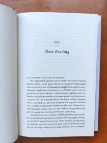 （精装版）Reading Like a Writer: A Guide for People Who Love Books and for Those Who Want to Write Them Francine Prose 英文原版