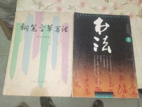 《书法2000.1、钢笔字草写法（二册合售）》16开，东墙（65）