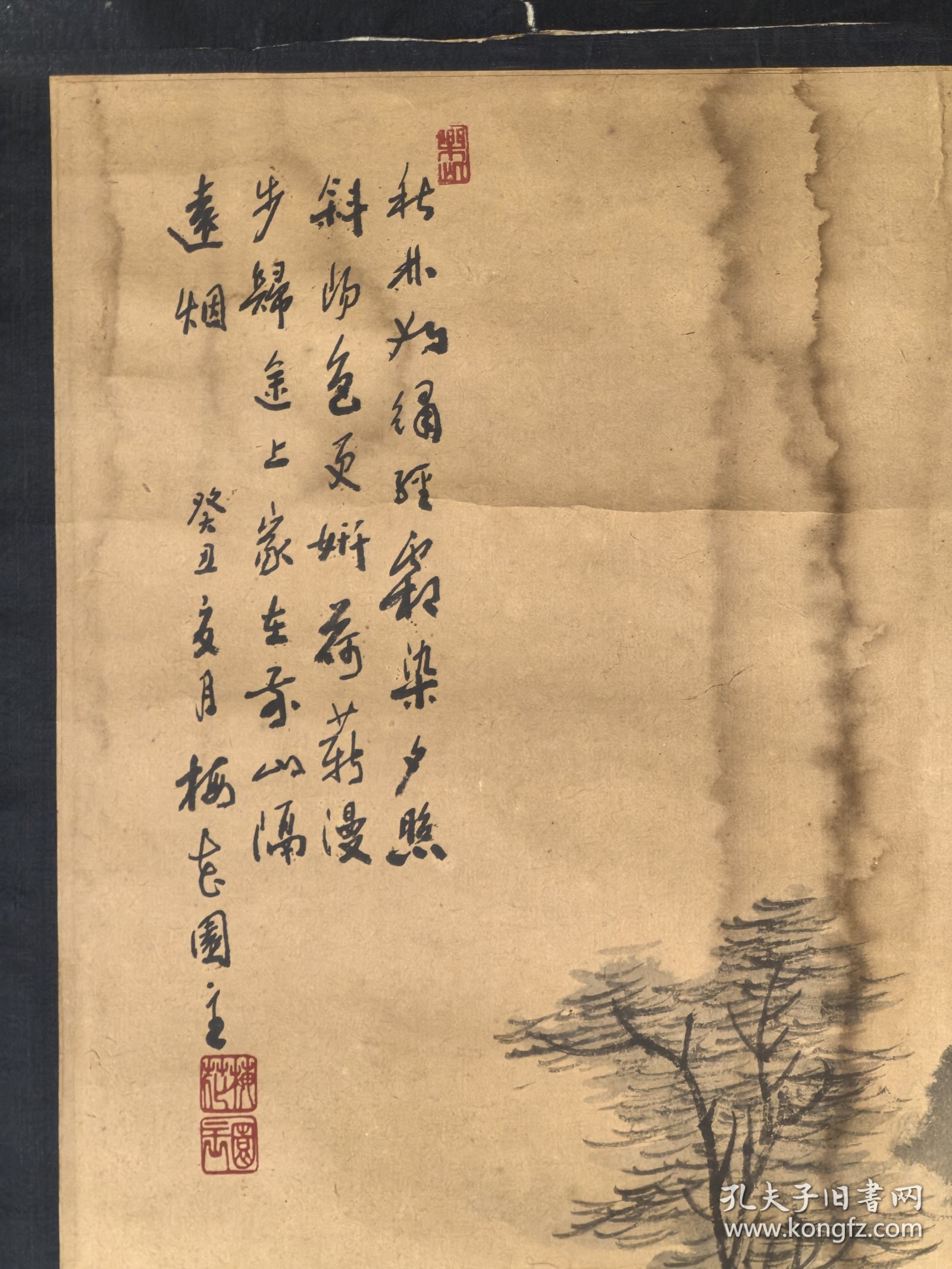 陈立锋 120/60 立轴 清代画家，字伯雨，号梅花园主，浙江绍兴县人，后移居上海。他擅长绘画山水、花鸟、人物和书法。其作品具有浓郁的文人气息，被誉为“江南才子画家”。陈立锋的代表作品包括：1. 山水画《岁寒三友图》2. 花鸟画《宜春双鹤图》3. 人物画《西楼梦后图》4. 书法《梅花书屋》等。此外，陈立锋还擅长绘画单色花鸟，如梅、竹、兰等。他的作品受到后人的推崇，对中国画坛产生了深远的影响。