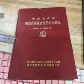中国共产党南京市雨花台区历史大事记(1949.4一1988.12)