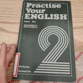 PRACTISE YOUR ENGLISH  BOOK2,英文书