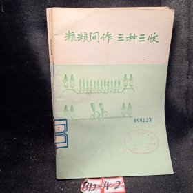 粮粮间作三种三收