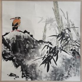 吴俊化：画芯69x68.5厘米