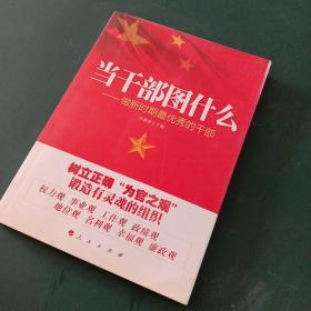 当干部图什么——做新时期最优秀的干部