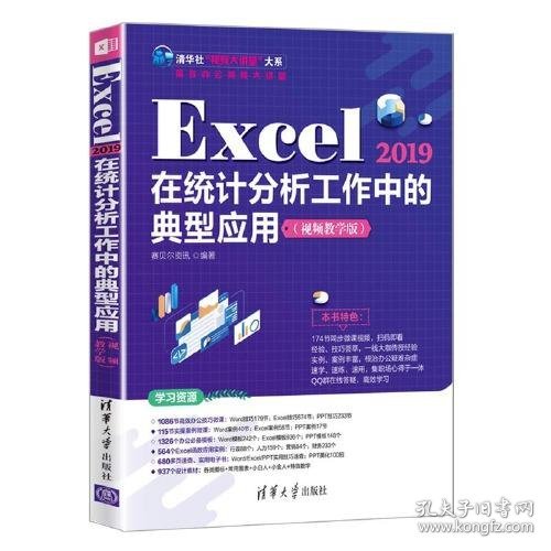 Excel 2019在统计分析工作中的典型应用（视频教学版）