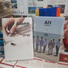韩国组合 SEVENTEEN 专辑 AI1 01 03光盘（两本合售）