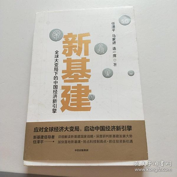 新基建：全球大变局下的中国经济新引擎任泽平新作（与普通版随机发货）