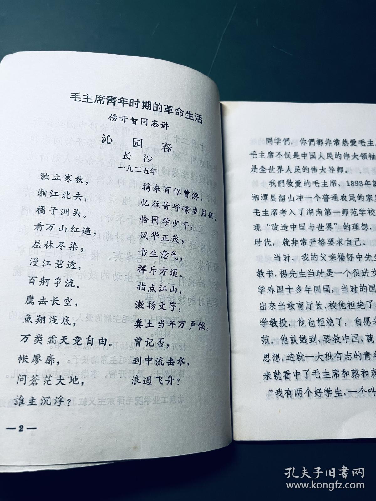 为有牺牲多壮志，敢叫日月换新天（访问杨开慧的哥哥、嫂嫂谈话纪要）