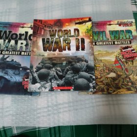 WORLD WAR II，共三册合售