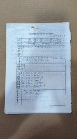 手稿2583，四川成都苏坡场镇贫苦劳动者协会会员登记表，2页