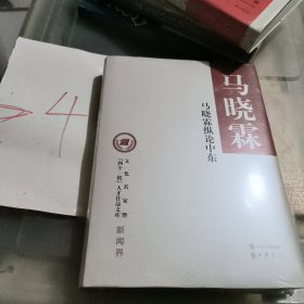 马晓霖纵论中东/文化名家暨“四个一批”人才作品文库