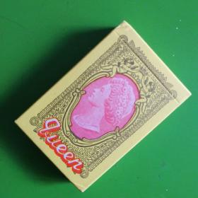 上海扑克牌厂 狮牌女皇扑克 54张全（近九品）