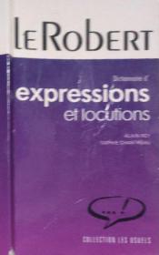 正版法文原版 Le Robert Dictionnaire d'expressions et locutions