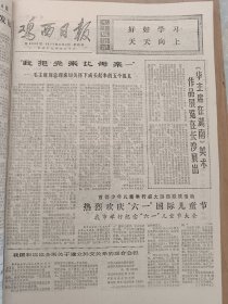 鸡西日报1977年6月合订本