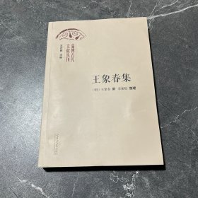 淄博古代文献丛刊：王象春集