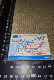 《JR西日本地铁卡》（天王寺/3000日元过期卡）