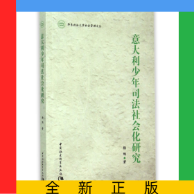 意大利少年司法社会化研究/华东政法大学社会管理文丛