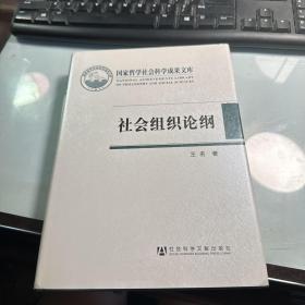 国家哲学社会科学成果文库：社会组织论纲   保证正版 照片实拍   J5