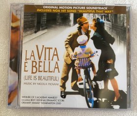 美丽人生电影原声意大利 Life is Beautiful (La Vita e Bella) 原声音乐CD