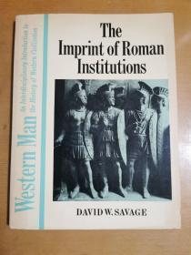 英文原版：The lmprint of Roman
Institutions