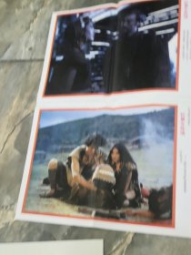 《抗暴生死情》彩色故事片 电影海报剧照 一大三小 全4张 宣传画（春雨轩藏品 宣传画 海报 老图片类）