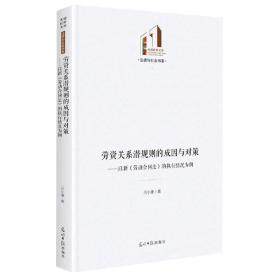 劳资关系潜规则的成因与对策--以新劳动合同法的执行情况为例(精)/法律与社会书系/光明