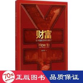 財(cái)富在中國是怎樣煉成的? 大眾經(jīng)濟(jì)讀物 溫元?jiǎng)P