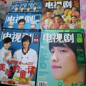 中国电视娱乐杂志第一品牌 电视剧:2006（03,05）8；2007（11,14,17）共五本合售（附手册+海报）