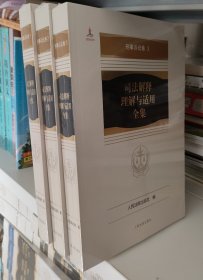司法解释理解与适用全集·刑事诉讼卷（平装）全3册