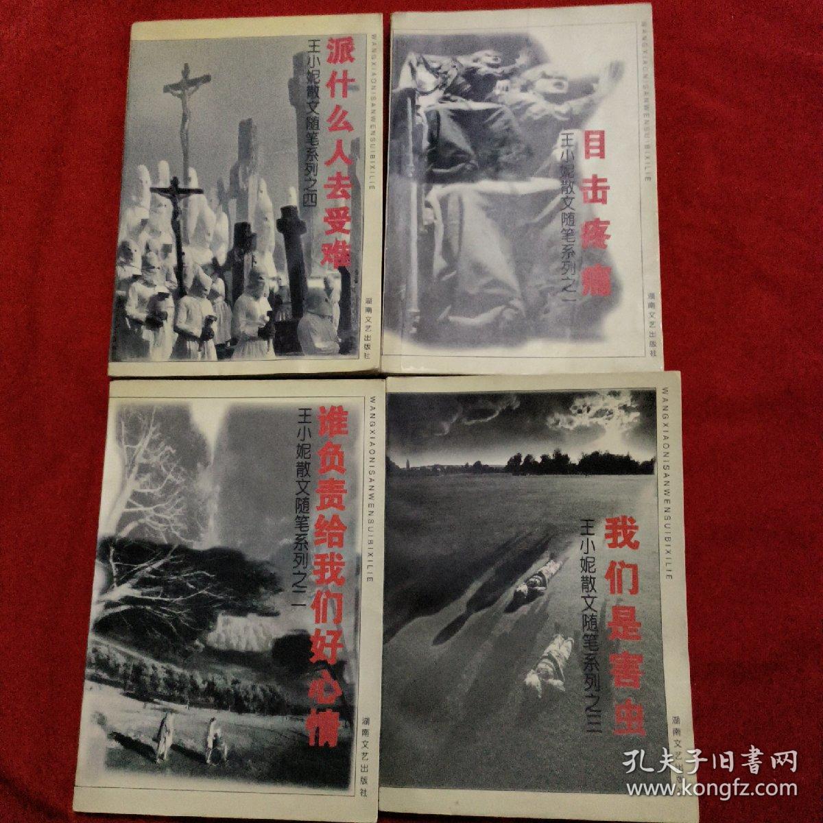 王小妮散文随笔全4册
