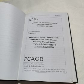 美国公众公司会计监管委员会审计及相关专业实务准则