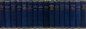 1930年左右 Works Of Charles Dickens 《狄更斯作品集》，16册全，25部作品，布面精装，英国伦敦出版，英文原版，内有大量版画插图