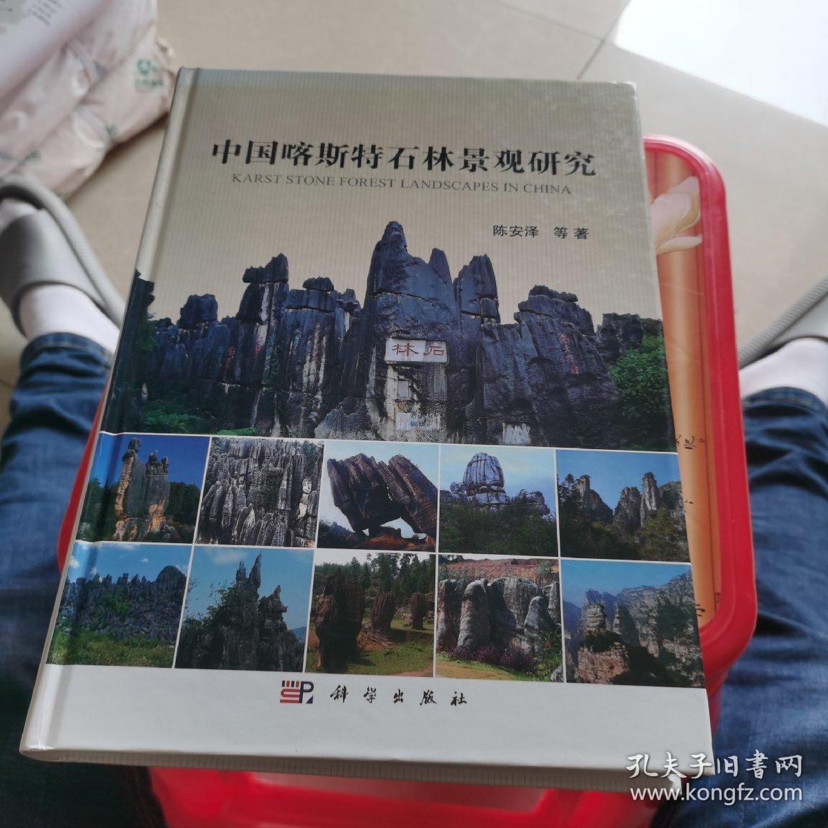 中国喀斯特石林景观研究（作者陈安泽签名本  精装如图3-7