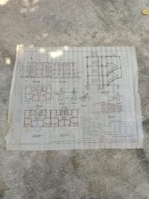 1978年福建德化县人民政府宿舍楼设计平面图