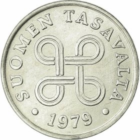 芬兰1硬币 1979年 直径16mm 全新