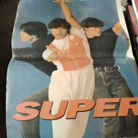 海报郭富城双面覆膜！