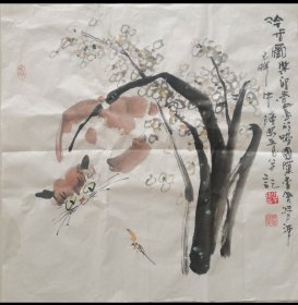 涡阳著名画家牛春晓先生之子牛琦老师作品