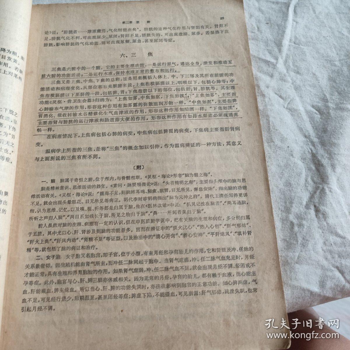 中医学概论 中药专业用