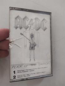 AC/DC《Flick Of The Switch》（8品打口磁带磁带下端打断已经接好磁带有撬开粘胶痕迹使用过测试可以使用参看书影1983年美国原版Hard Rock需使用快递发货）56033