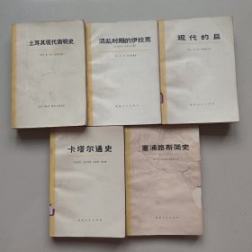 卡塔尔通史+土耳其现代简明史+混乱时期的伊拉克+现代约旦+塞浦路斯简史 (5本合售)